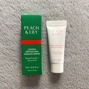 5/$25 🎆 NIB Peach & Lily Copper Peptide Pro Firming Serum 0.16 oz